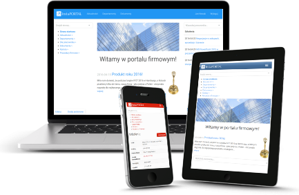 InstaPORTAL działa na komputerach, tabletach i telefonach